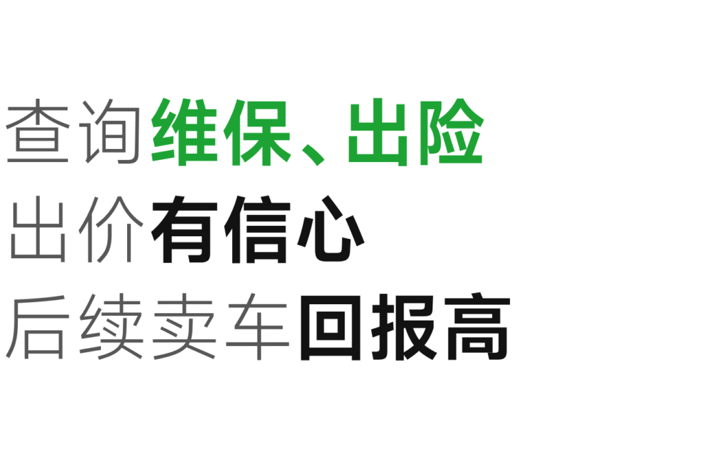 有辆 省省查 查维保 查出险 有信心