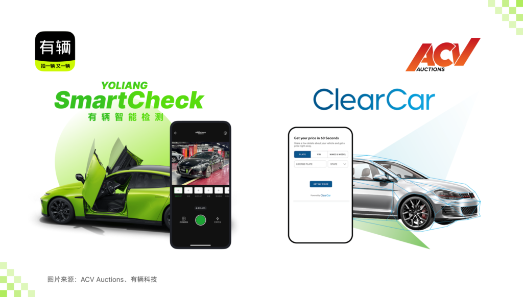 有辆科技 有辆智能检测 及美国拍卖公司技术